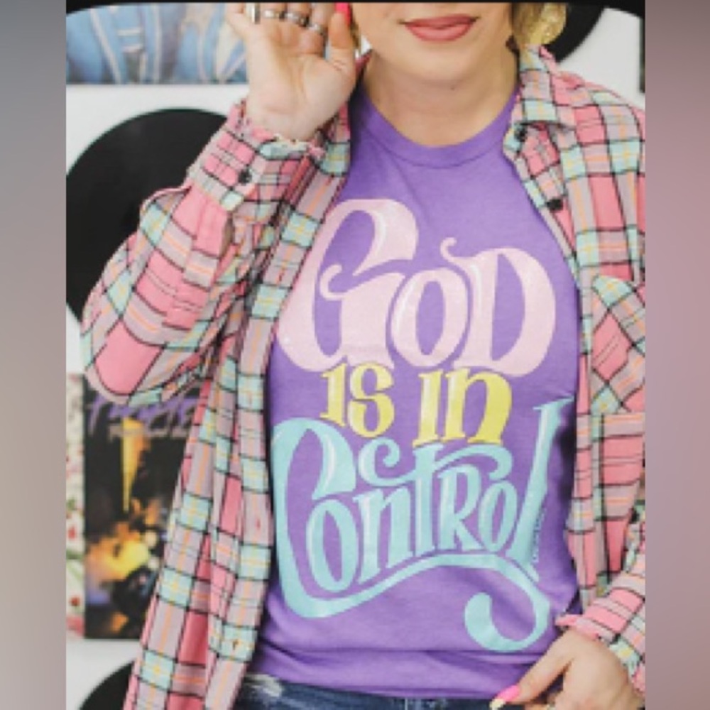 God Is In Control Tshirt